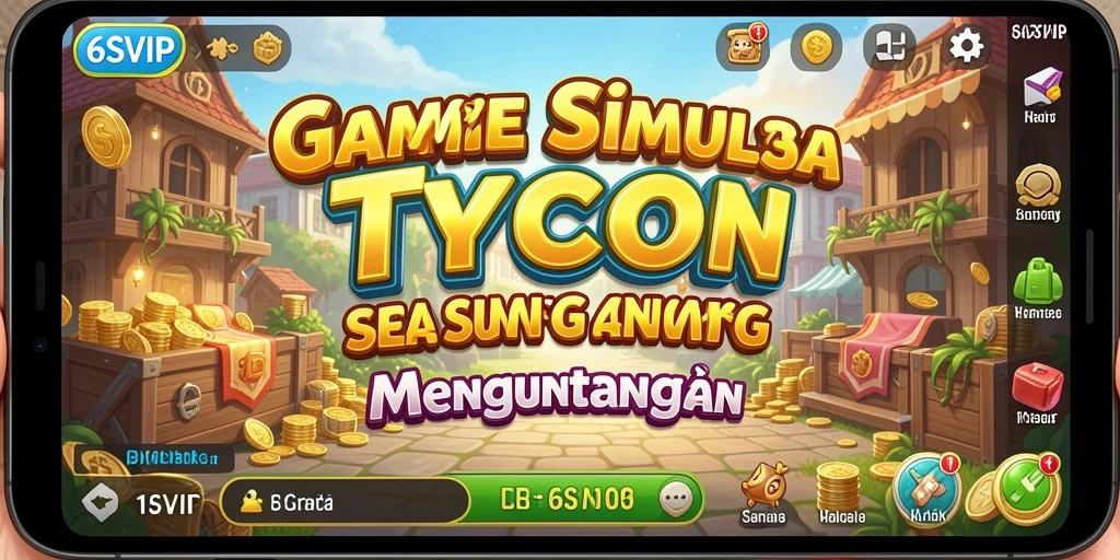 Tampilan gameplay Tycoon yang menarik dan interaktif.