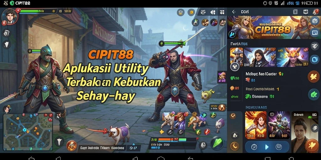 Tampilan antarmuka CIPIT88 yang sederhana dan fungsional.