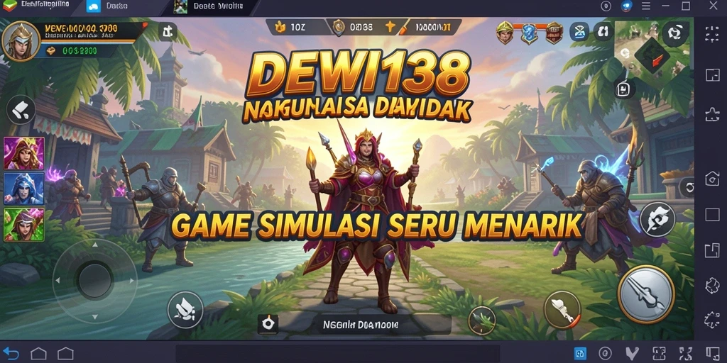 Gameplay menarik dari DEWI138 yang menunjukkan interaksi karakter dan lingkungan.