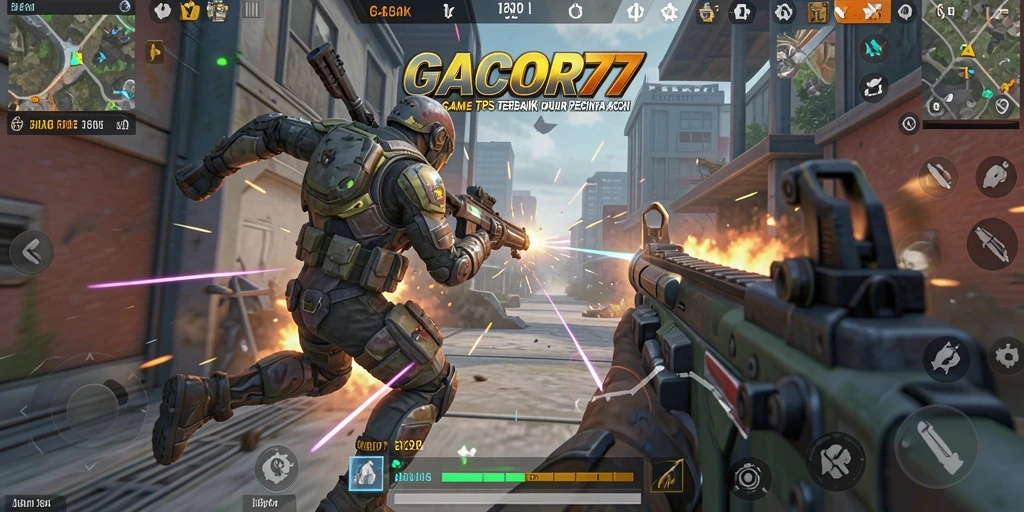 Tampilan gameplay GACOR77 yang menegangkan dan penuh aksi.