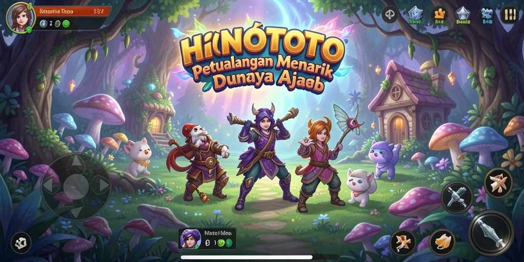 Tangkapan layar HINOTOTO menampilkan aksi seru dalam petualangan yang mendebarkan.