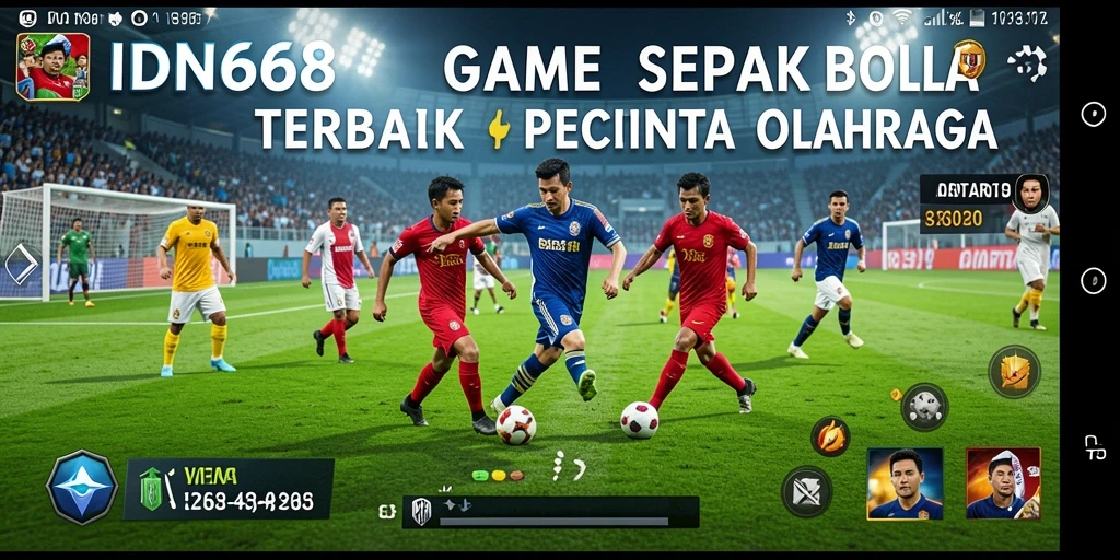 Tampilan gameplay seru dan mendebarkan di IDN668.