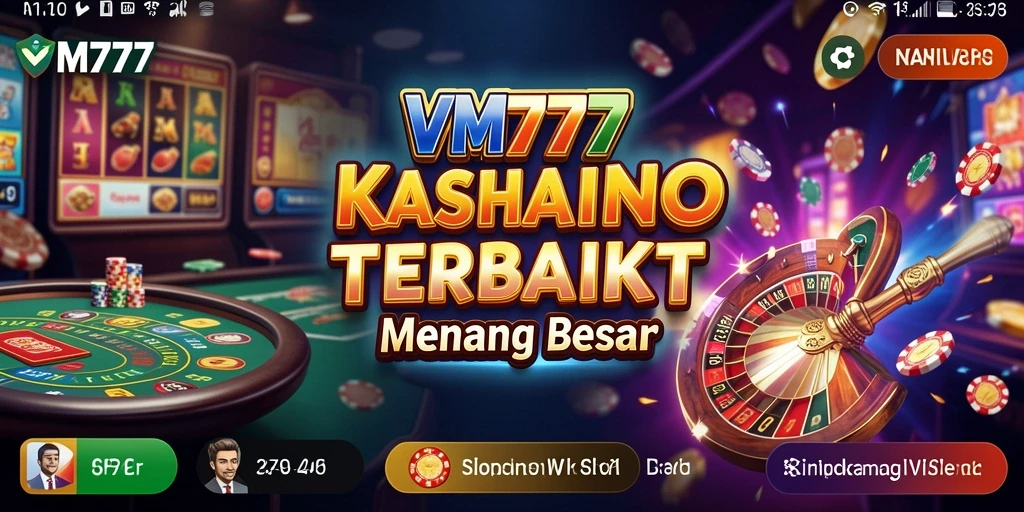 Tampilan menarik dari gameplay <strong>VM777</strong> yang penuh aksi kasino.