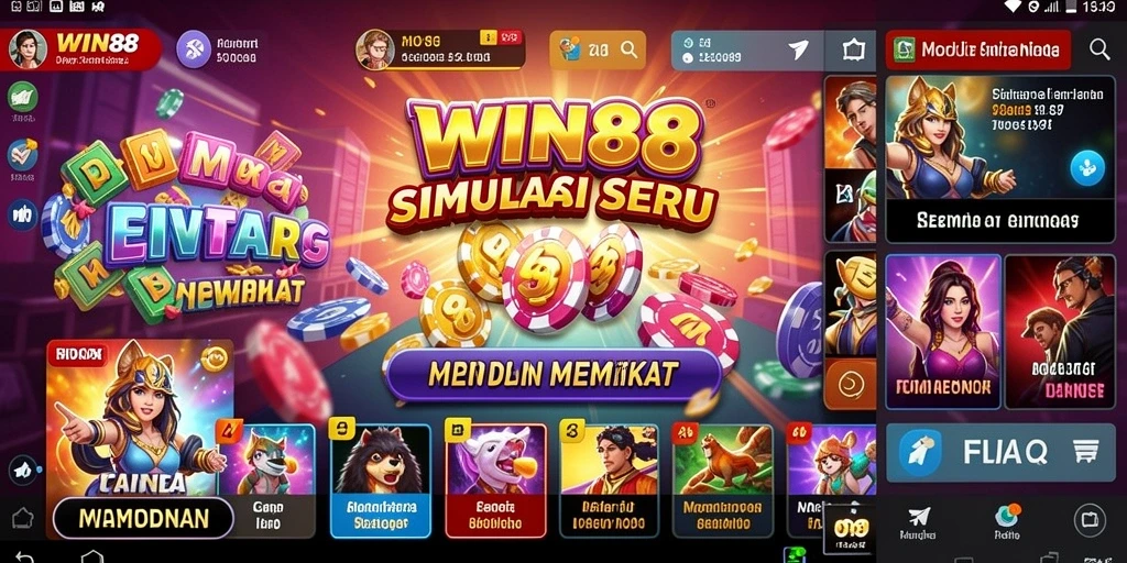 Tampilan gameplay WIN88 yang menarik dan interaktif.