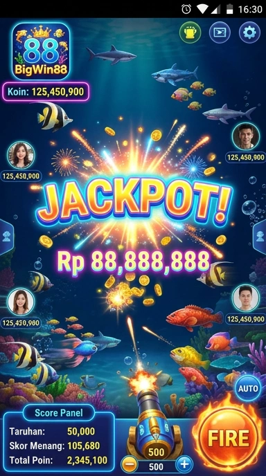 Tampilan antarmuka aplikasi bigwin88 yang sederhana dan jelas.